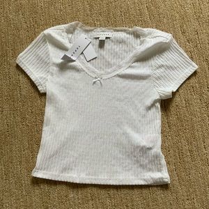 Top shop lace baby tee